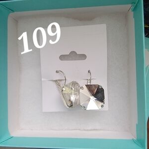 Silver Sparkle Earrings